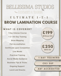 In person 1-1 Brow Lamination Course
