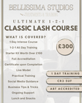 In Person 1-1 Classic Lash Training Course